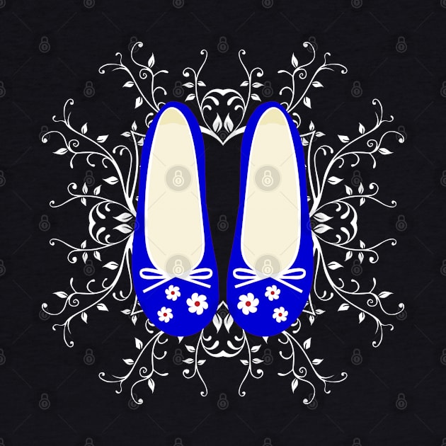Cute royal blue pumps shoes by Mayathebeezzz
